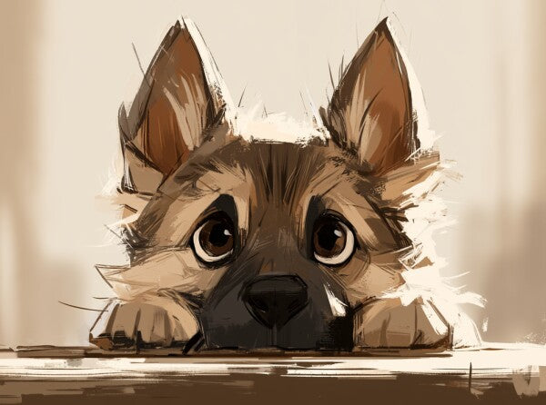 Malinois pup -- Art Puzzle — 88 Pieces | SoulMemora